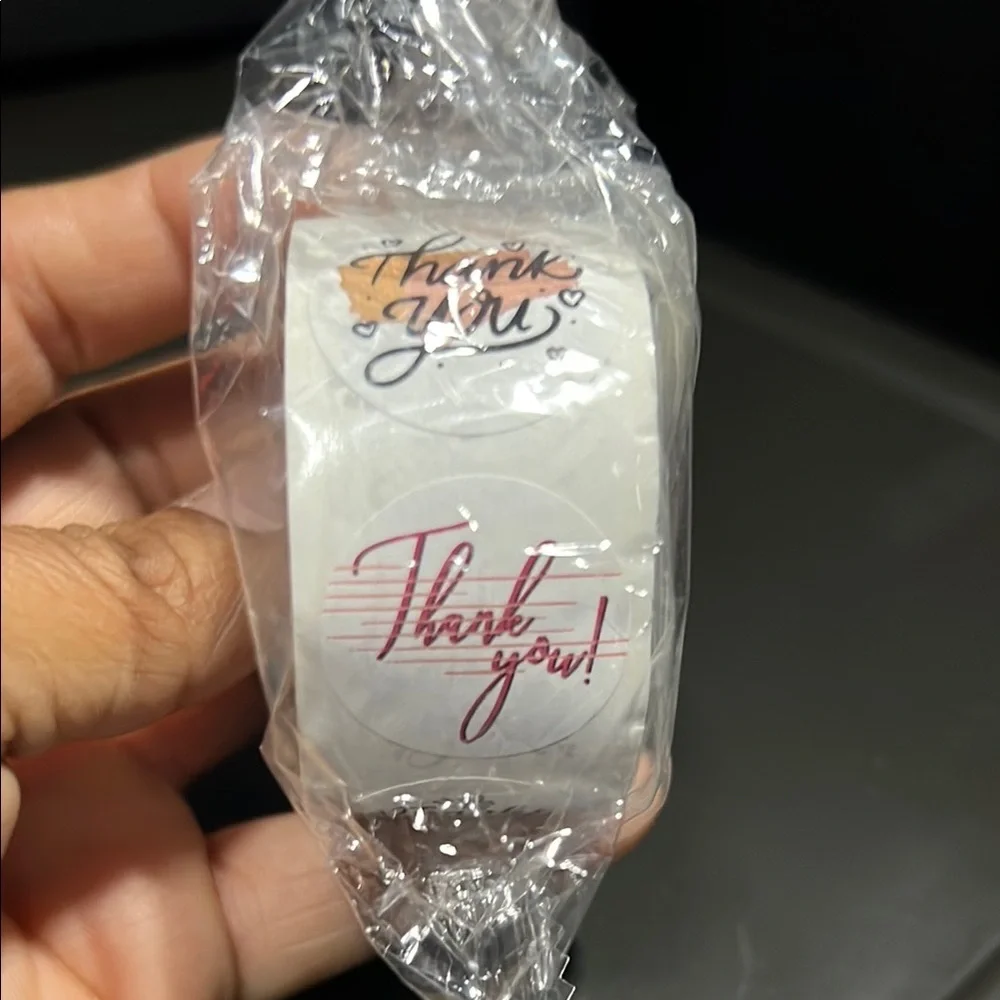 500 Thank You Sticker Roll, Thanks #11